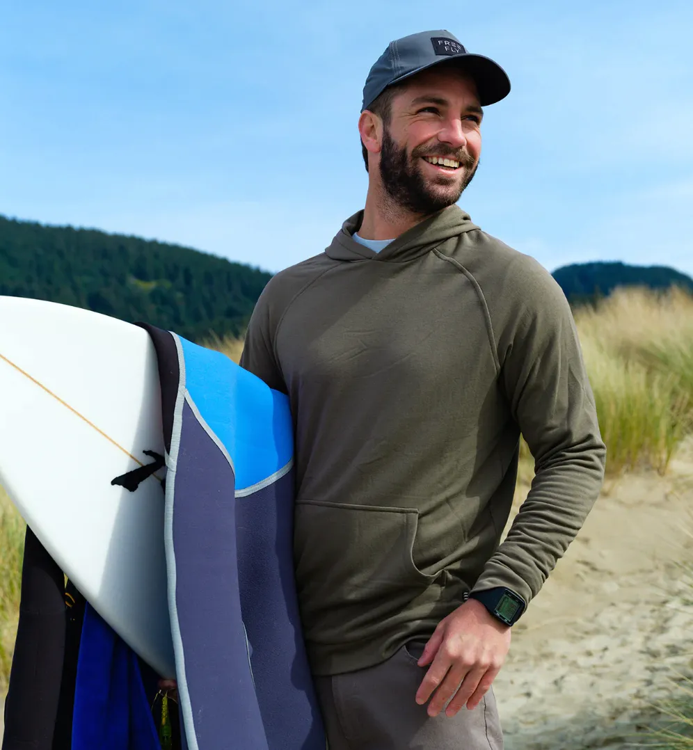 Lightweight Fleece Hoody Fatigue