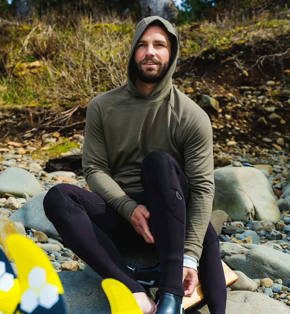Lightweight Fleece Hoody Fatigue