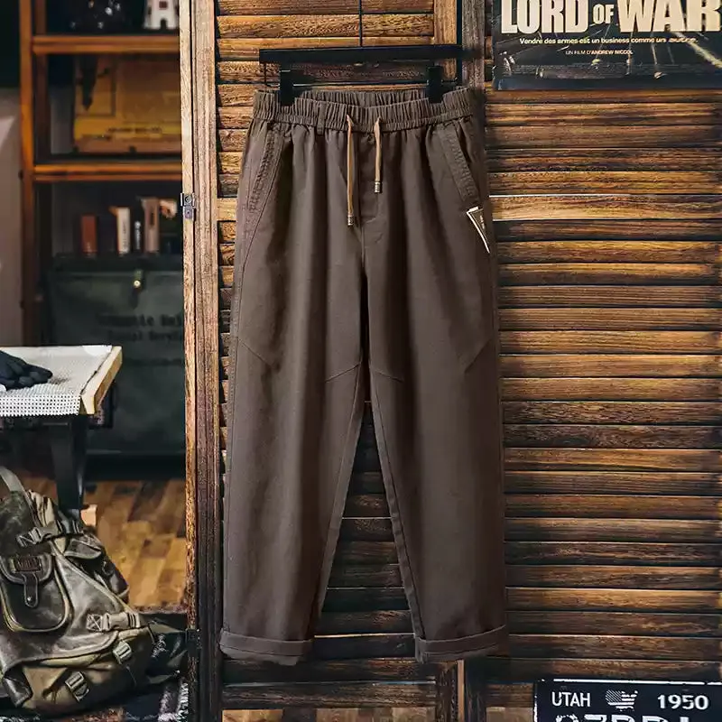 Loose Tapered Straight Casual Pants P1173
