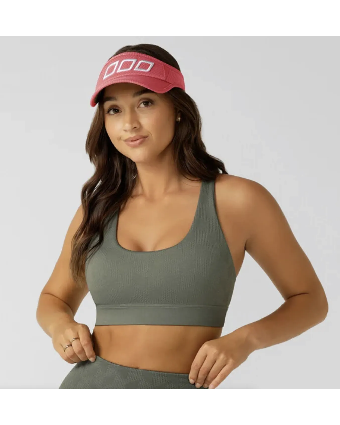Lorna Jane Icons Ventilation Visor - Neon Raspberry