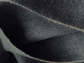 Loro Piana Luxurious Marled Carbon Grey Cashmere Coating (Made in Italy)