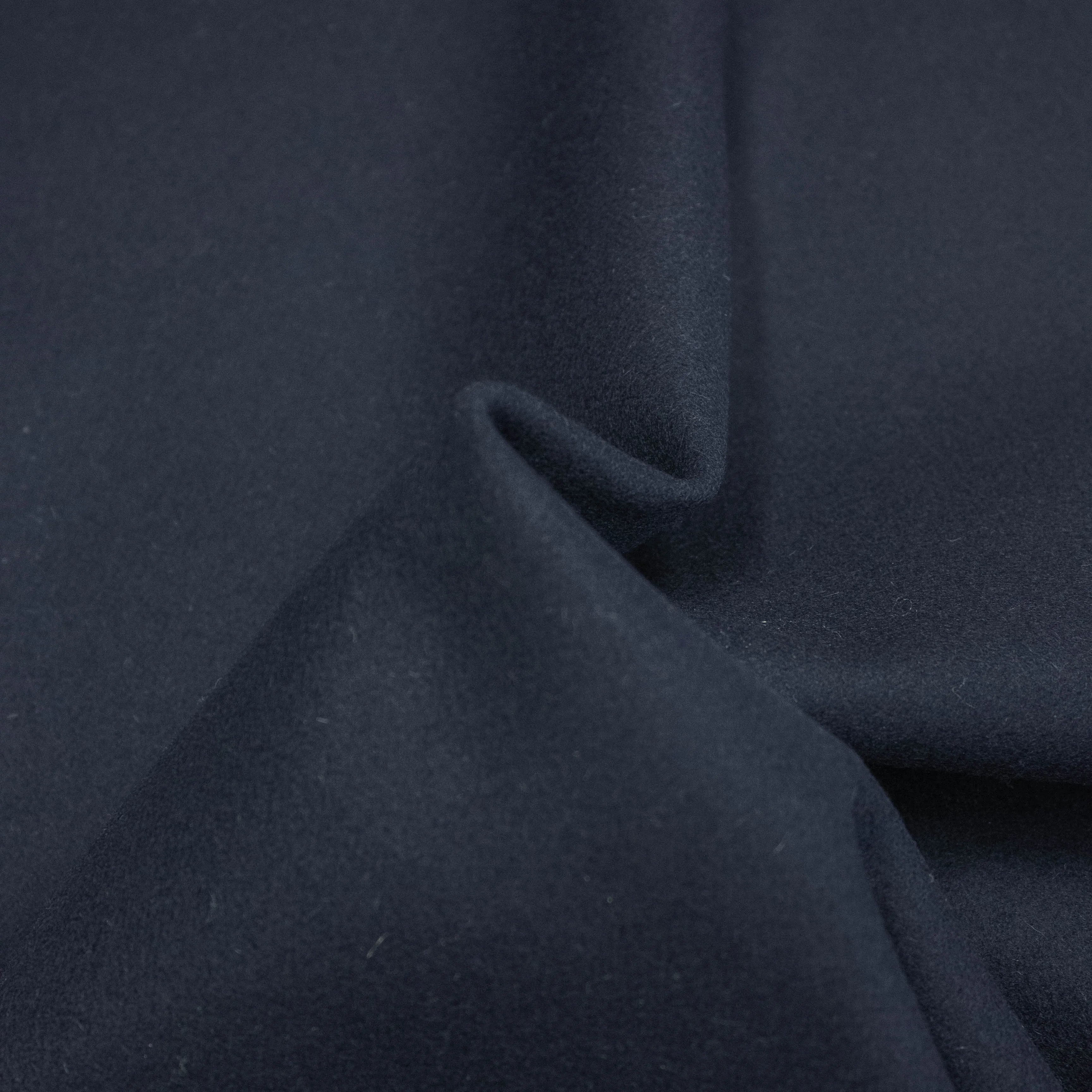 Lot Navy Blue Wool Felt Blend