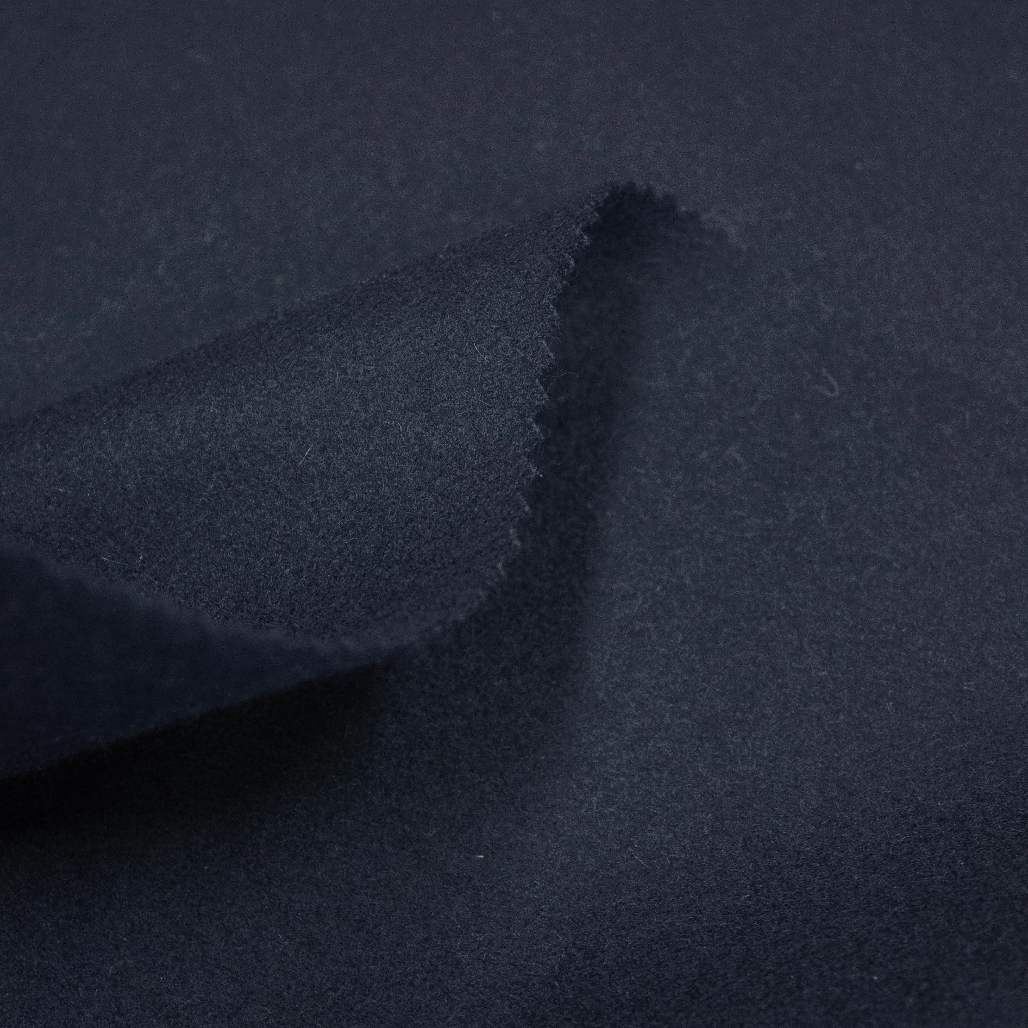 Lot Navy Blue Wool Felt Blend