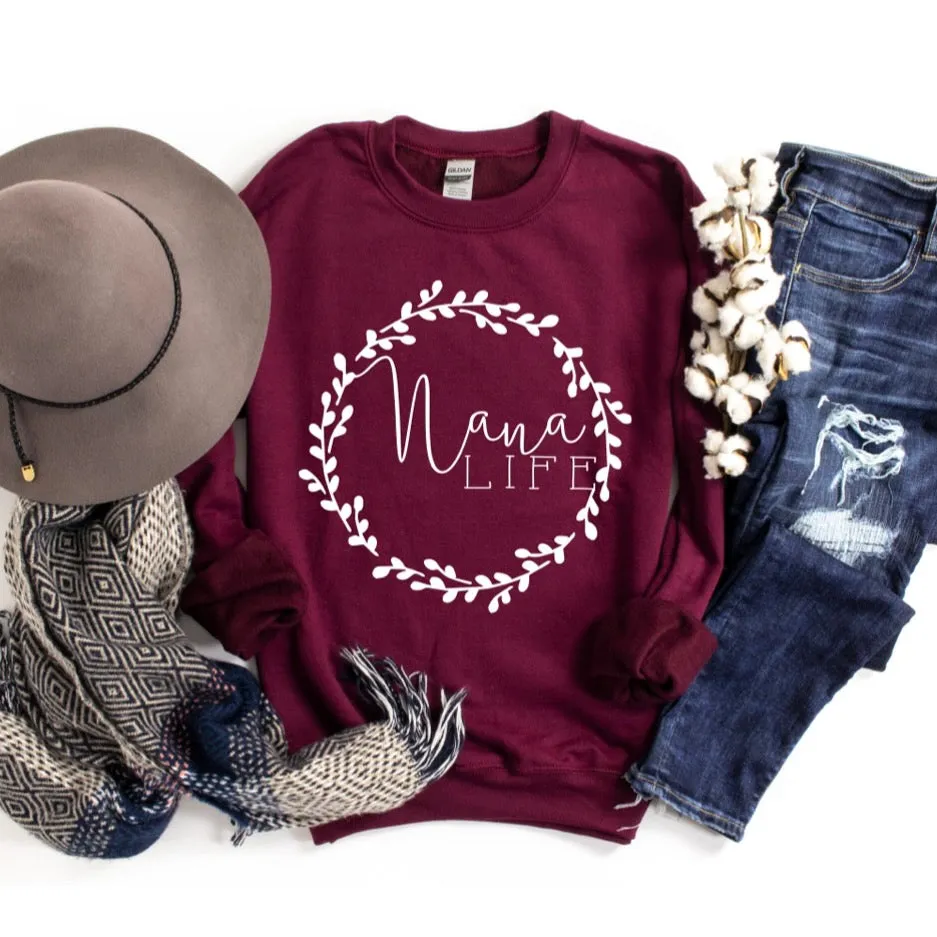 Nana Wreath • Tee or Pullover