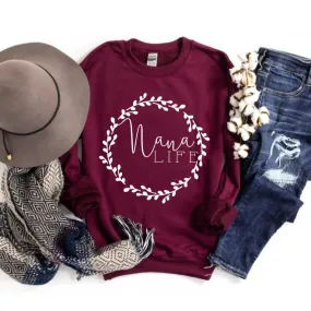 Nana Wreath • Tee or Pullover