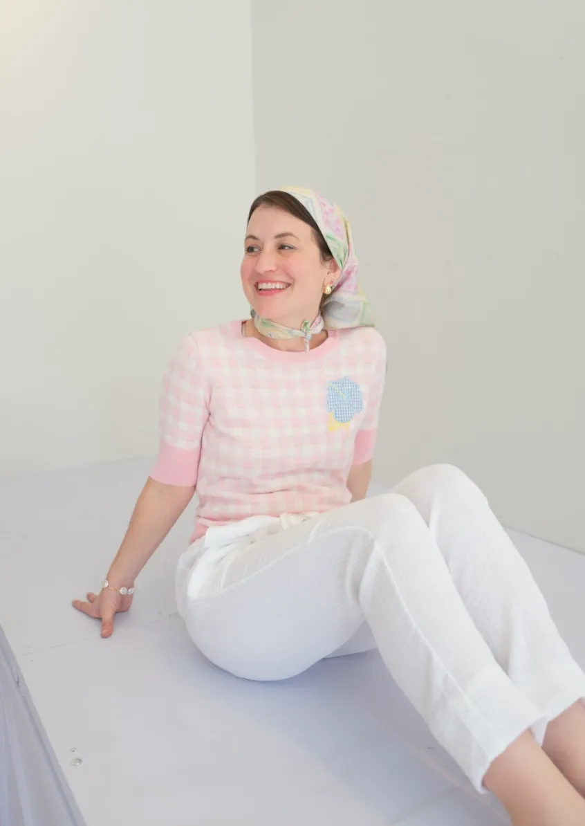 Natalie Busby - Travel Pant: White