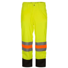Nats Men’s High Visibility Flagger Pants, Lightweight, Breathable Fabric, Reflective Strips, CSA Z96-09 Standard, Durable and Comfortable | Sizes XS-5XL