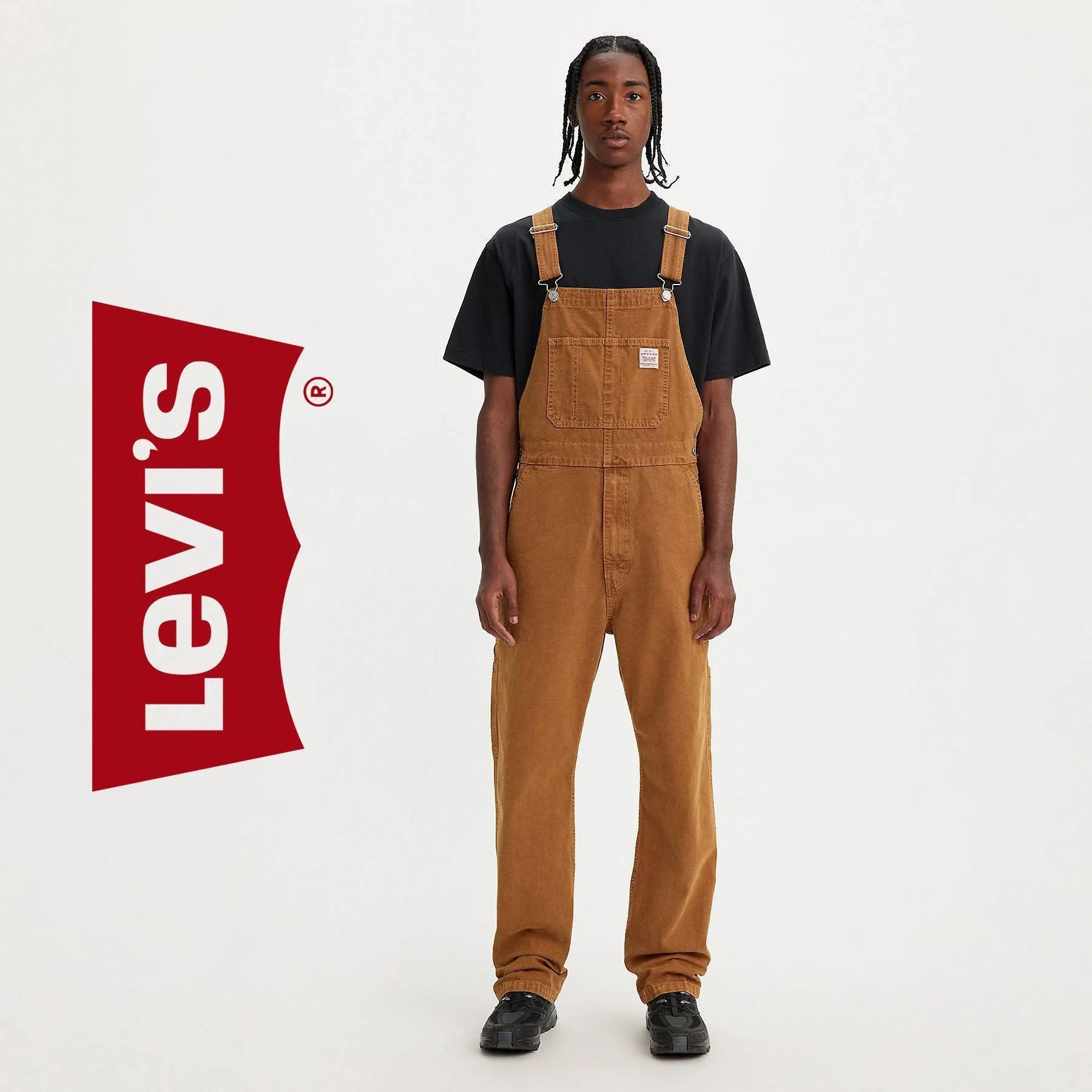 NWT-Levis Workwear Capsule Ginger Tan Overalls -Size S