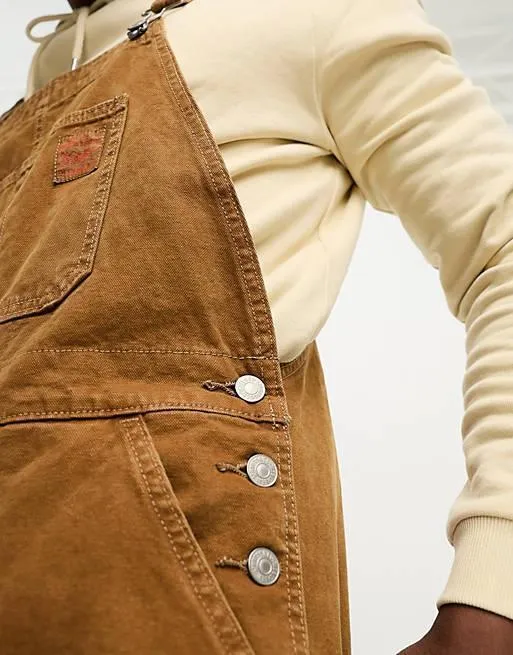 NWT-Levis Workwear Capsule Ginger Tan Overalls -Size S