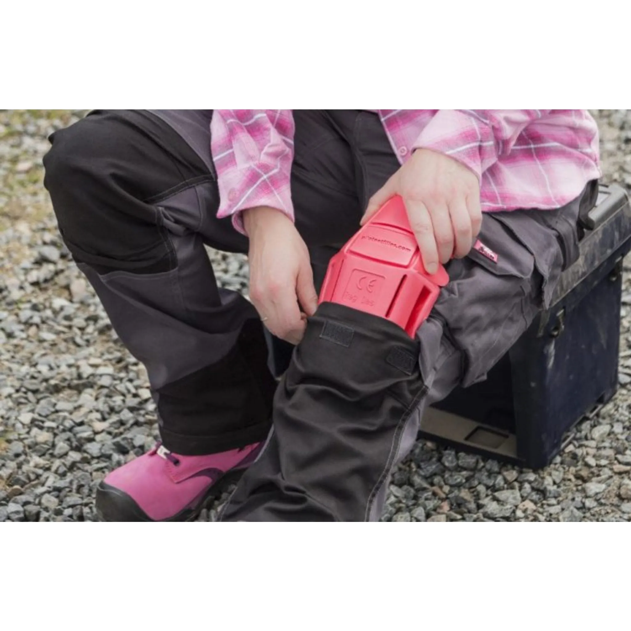 P&F Women's Work Pants 875 - Stretch Poly/Cotton, Water-Repellent, Multi-Functional Pockets, Shaped Waistband, Knee Pad Inserts, Durable | Sizes 0-18