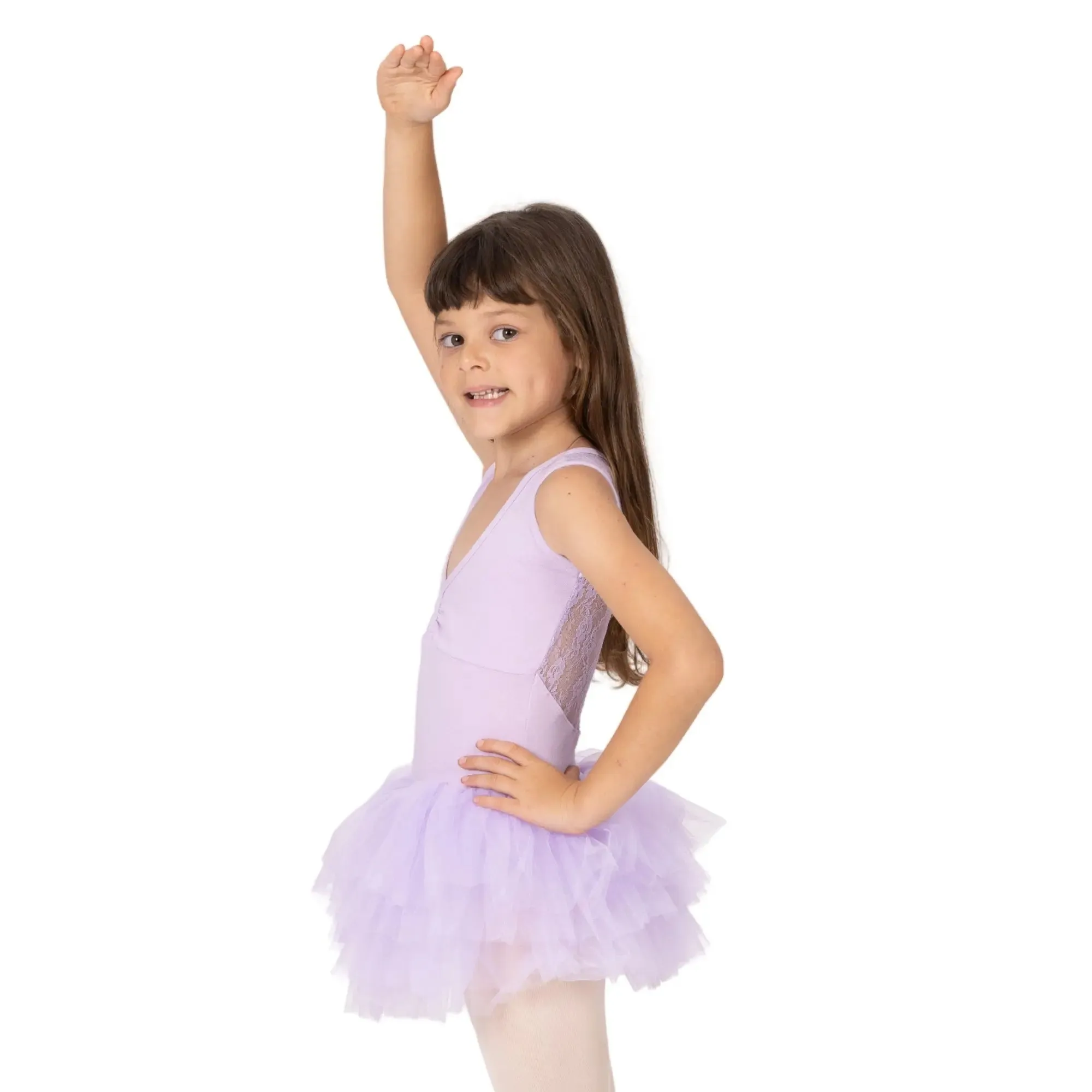 Performance Mesh Back Tutu Dress
