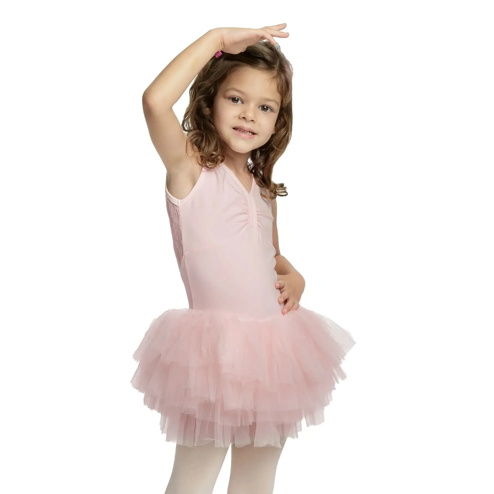 Performance Mesh Back Tutu Dress