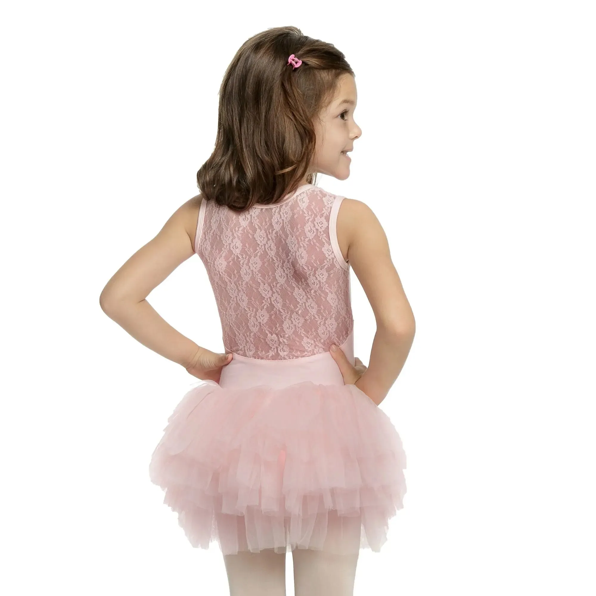 Performance Mesh Back Tutu Dress