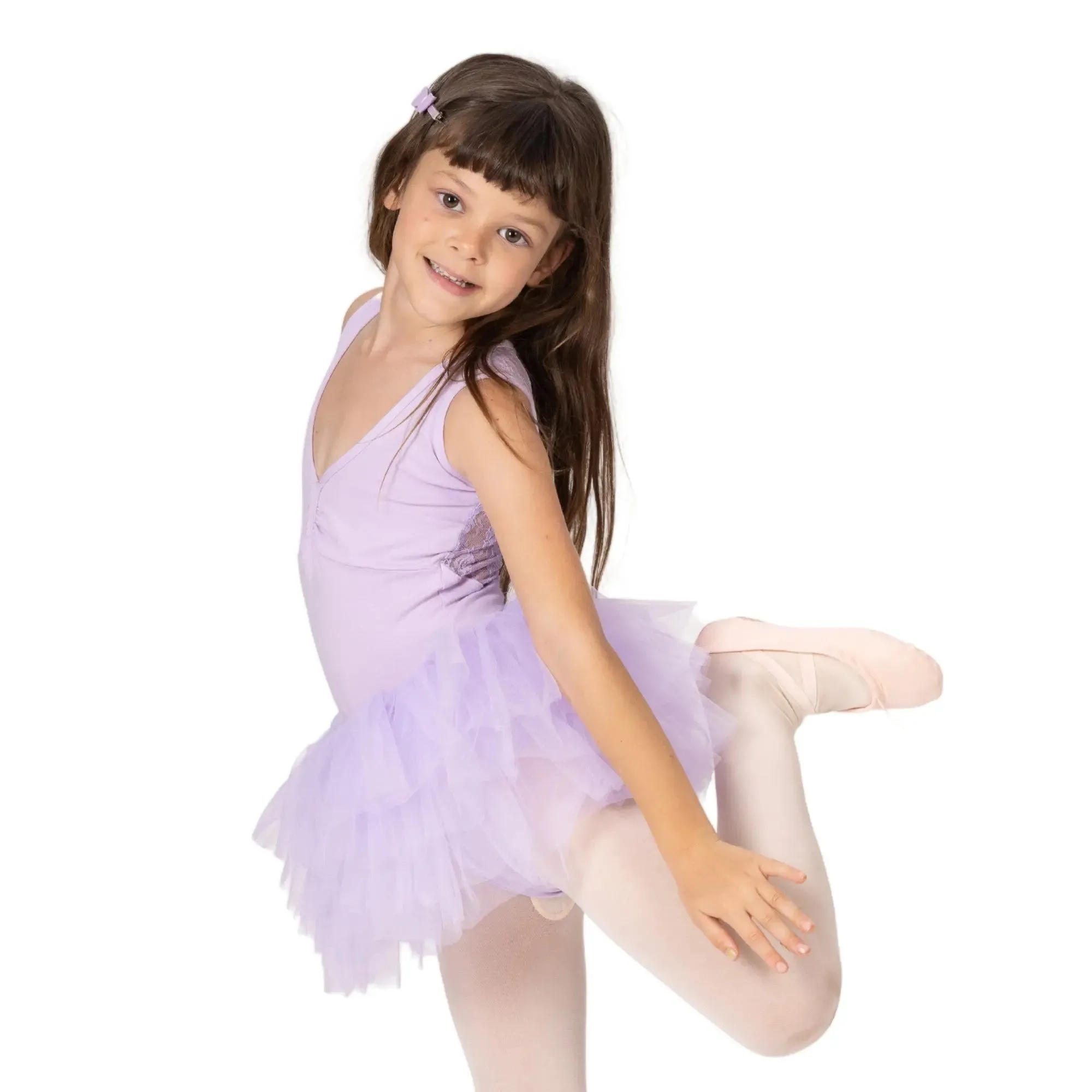 Performance Mesh Back Tutu Dress