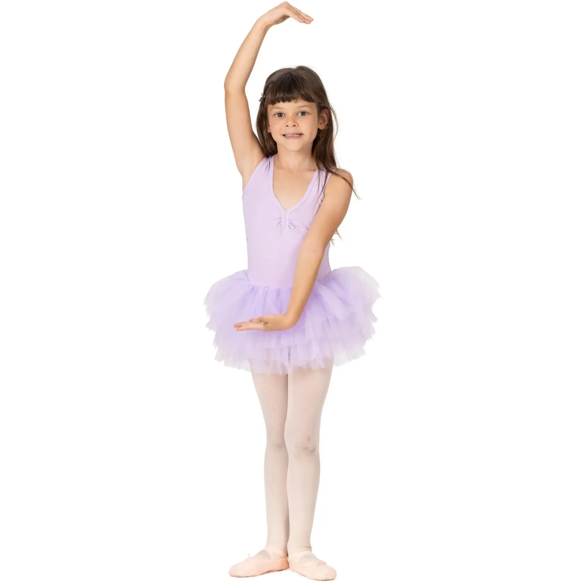Performance Mesh Back Tutu Dress