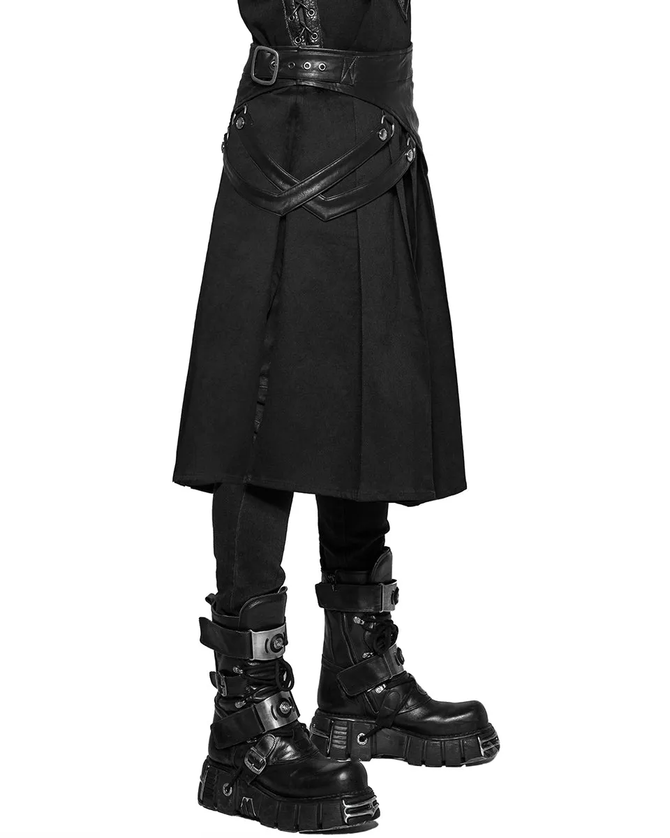 Punk Rave Kambriel Mens Kilt
