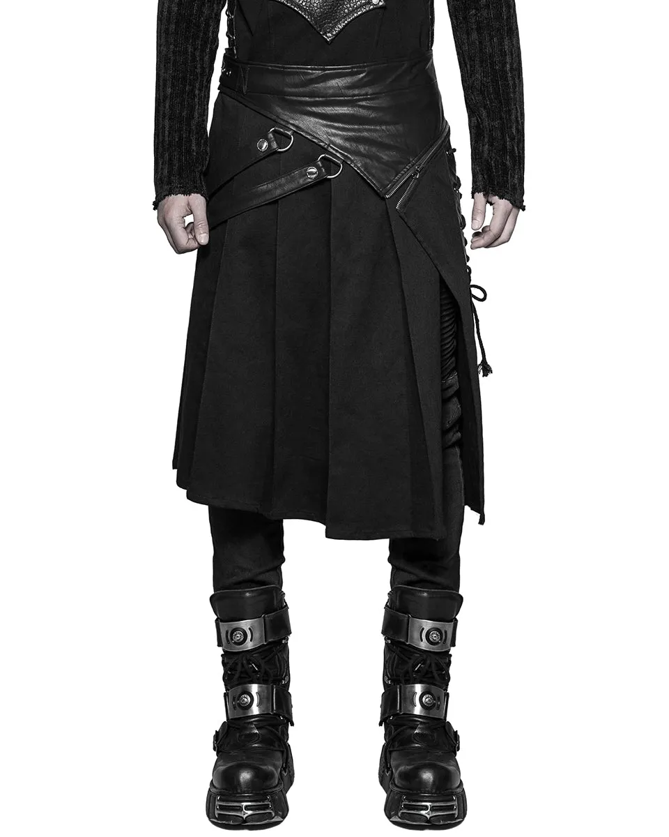 Punk Rave Kambriel Mens Kilt