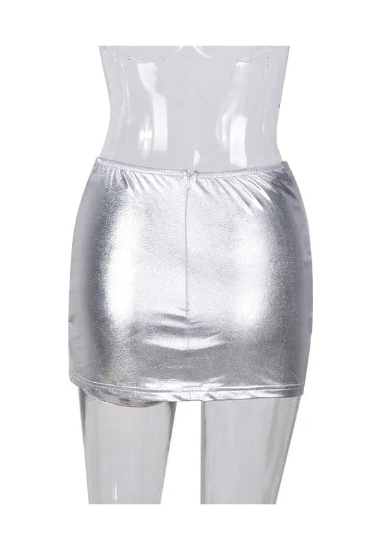 QX106 Puffer Mini Skirt