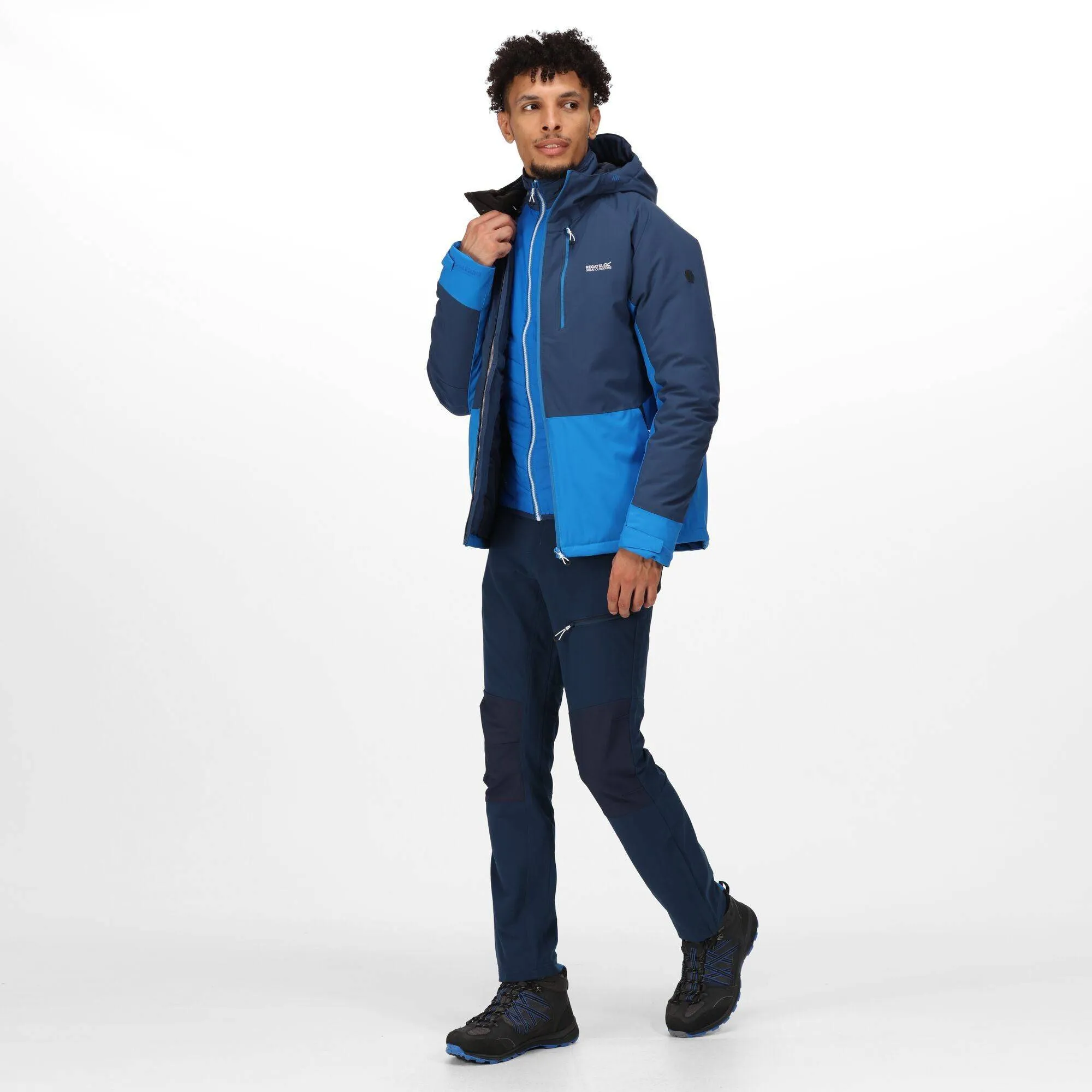 Regatta Mens Highton Padded Jacket -ADMIRAL BLUE