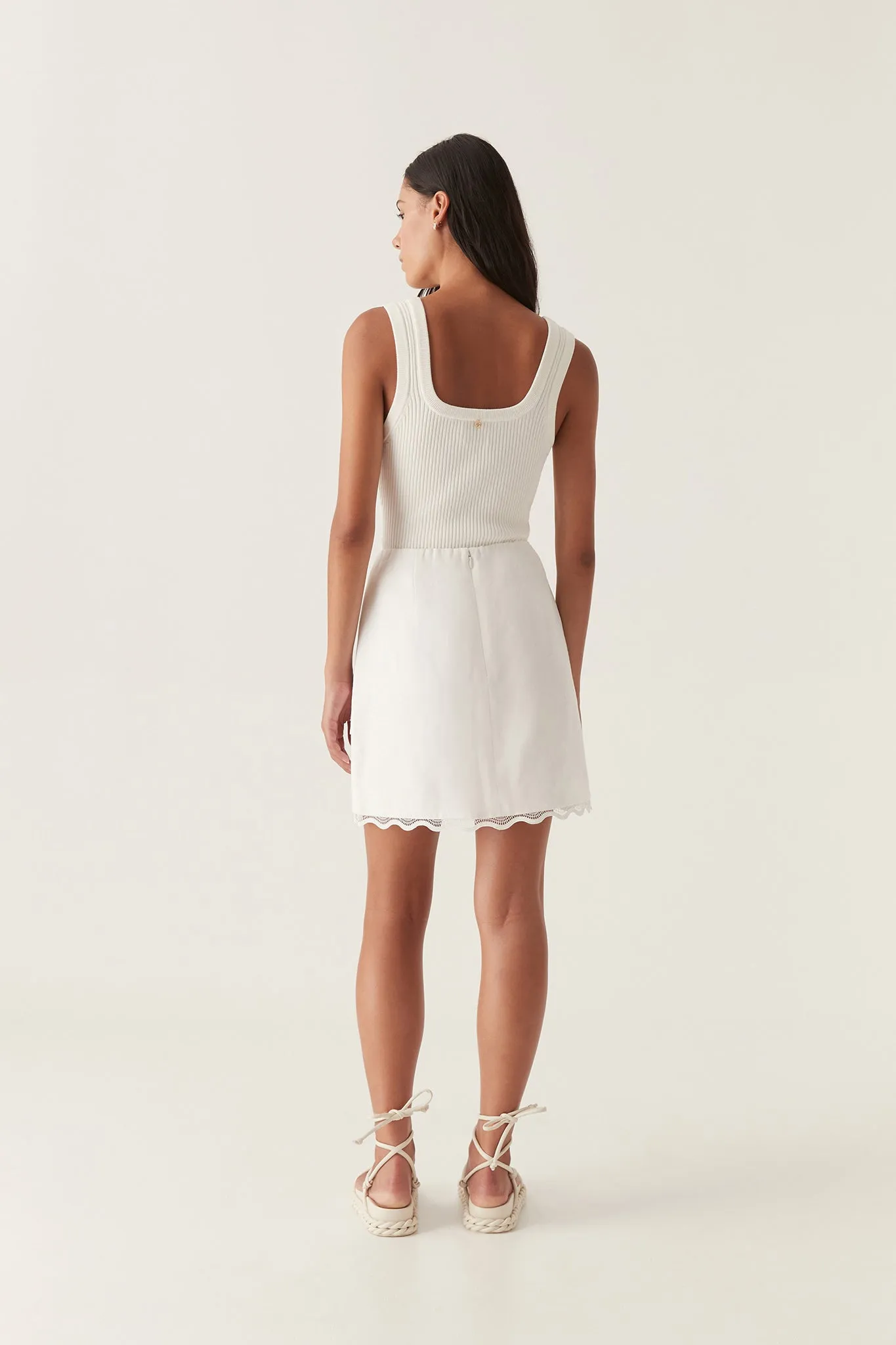 Reva Wave Trim Skirt