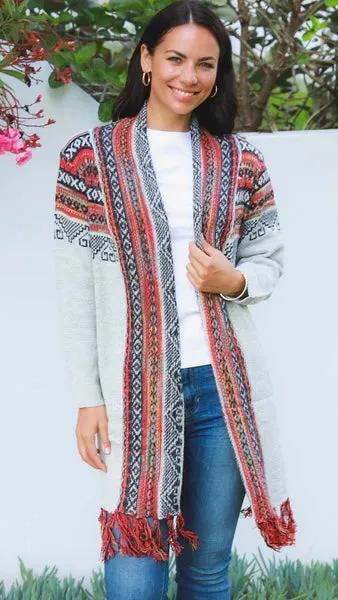 Rita Fringe Cardigan