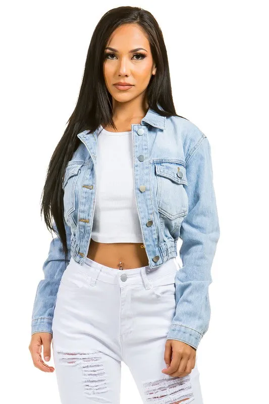 She she DENIM JACKET