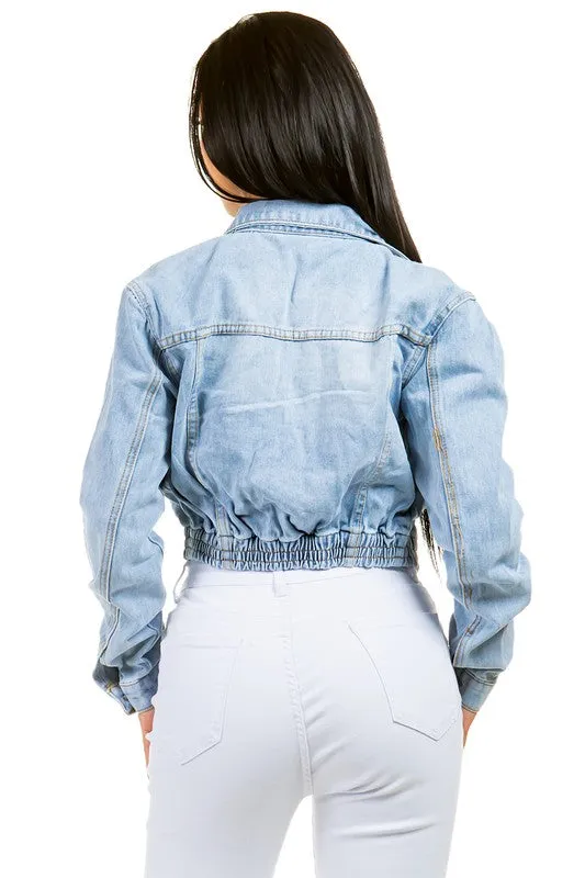 She she DENIM JACKET