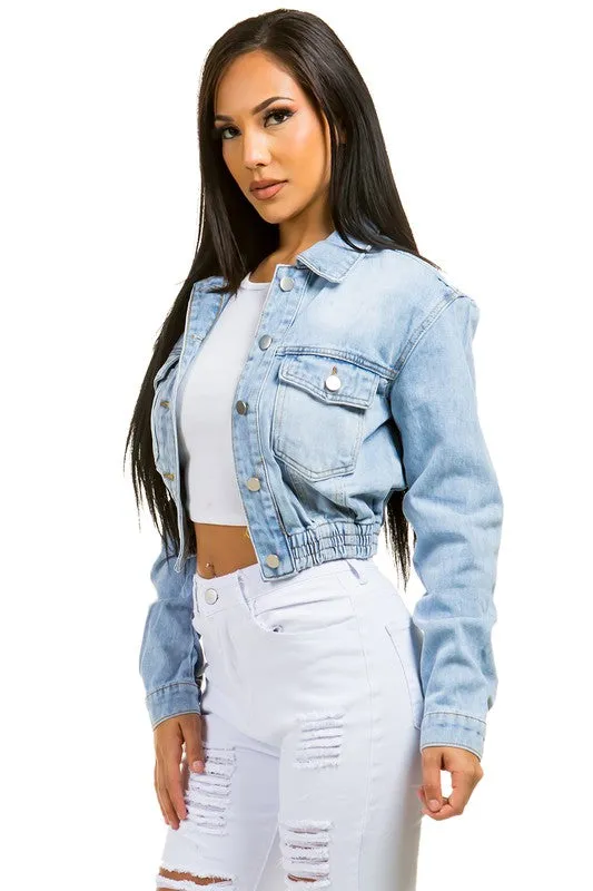 She she DENIM JACKET