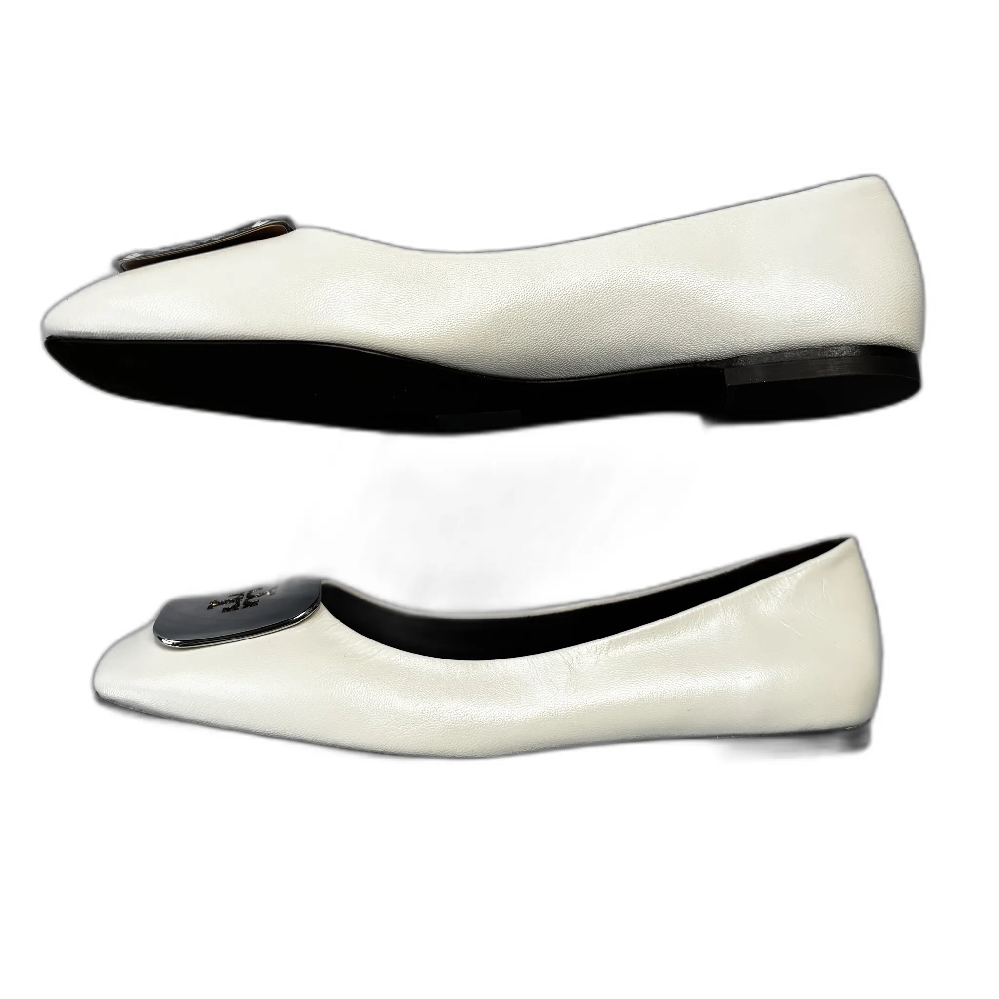 Shoes Designer By Tory Burch In Cream, Size: 6.5