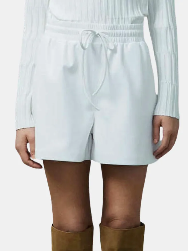 Stony Faux Leather Short
