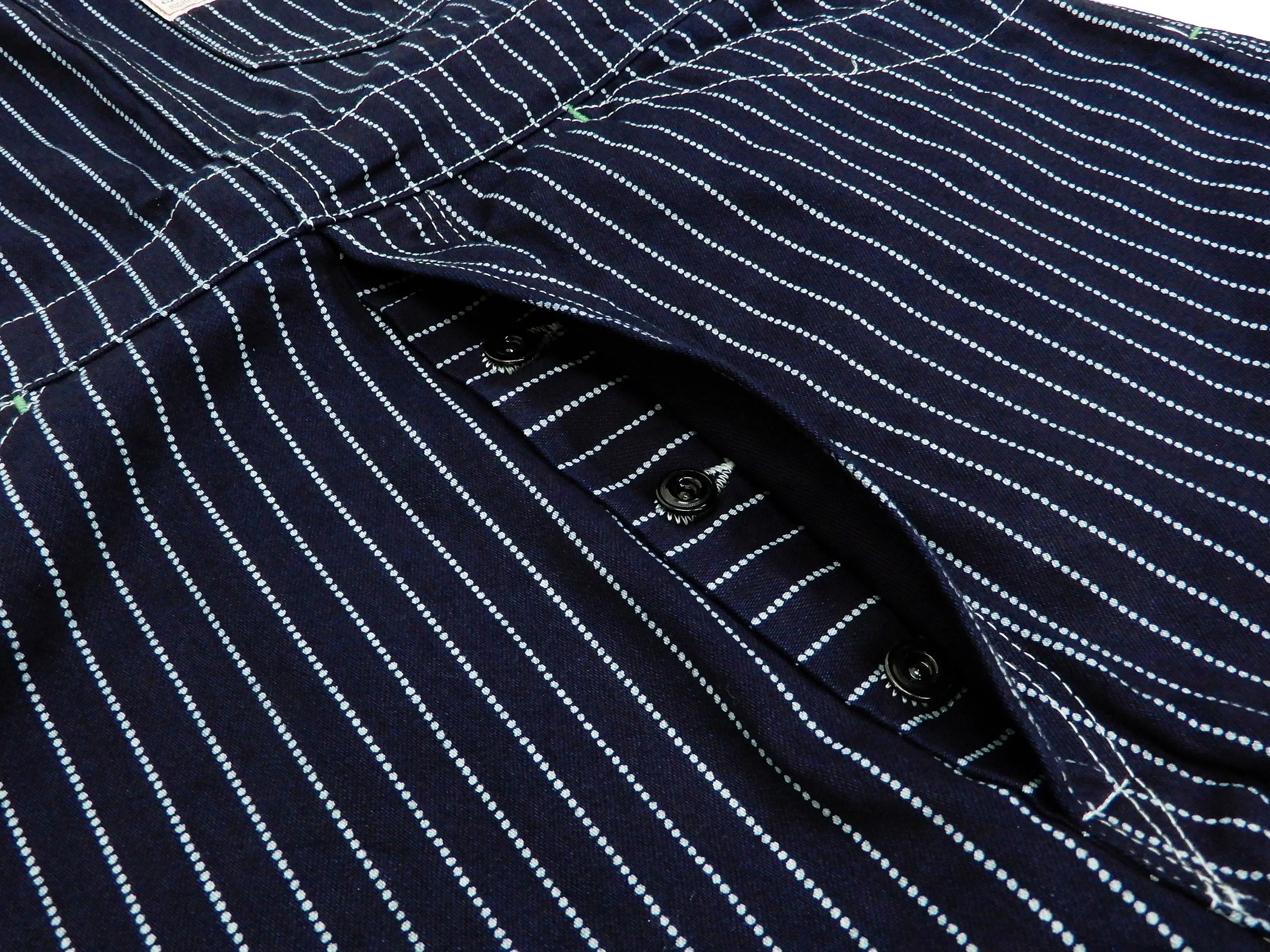 Sugar Cane Bib Overalls Men's Classic Railroad Wabash Stripe Overall SC41960