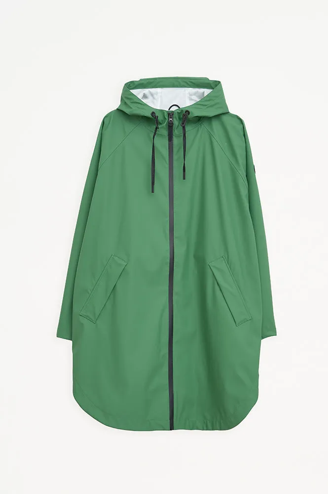 Tantä Sky Comfrey Green Raincoat
