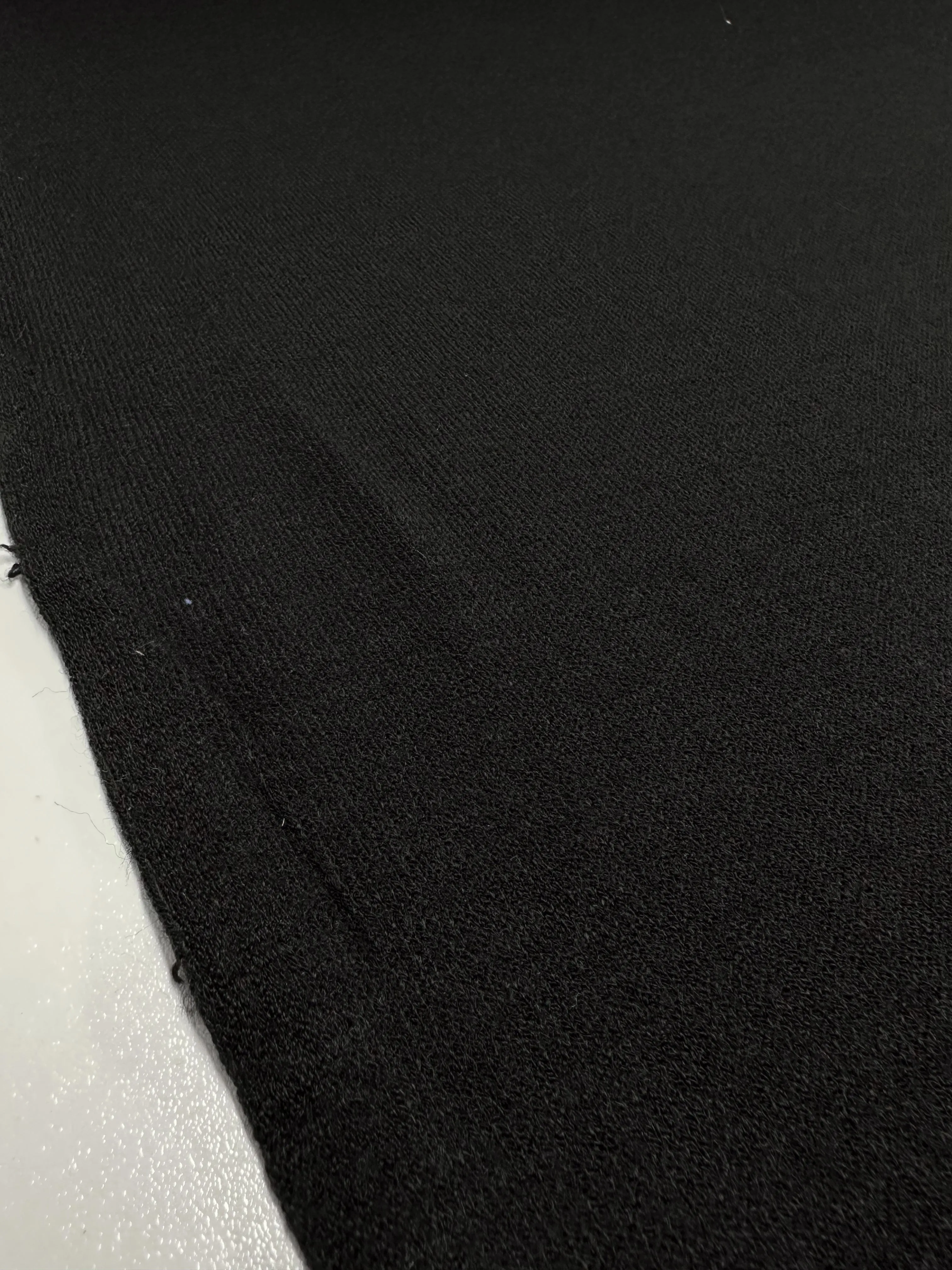 Textured Knit - Black - 150cm