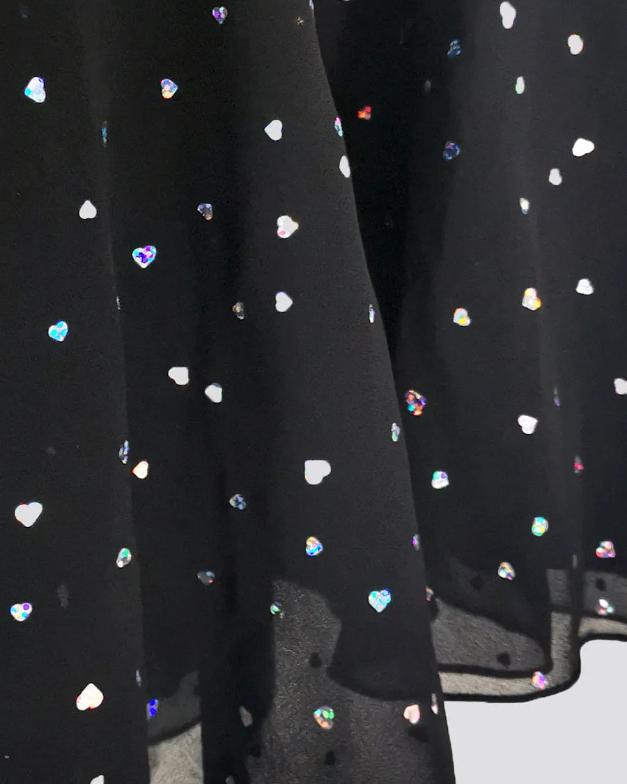 Toddler/Girl's Shiny Skirt Dress Leotard