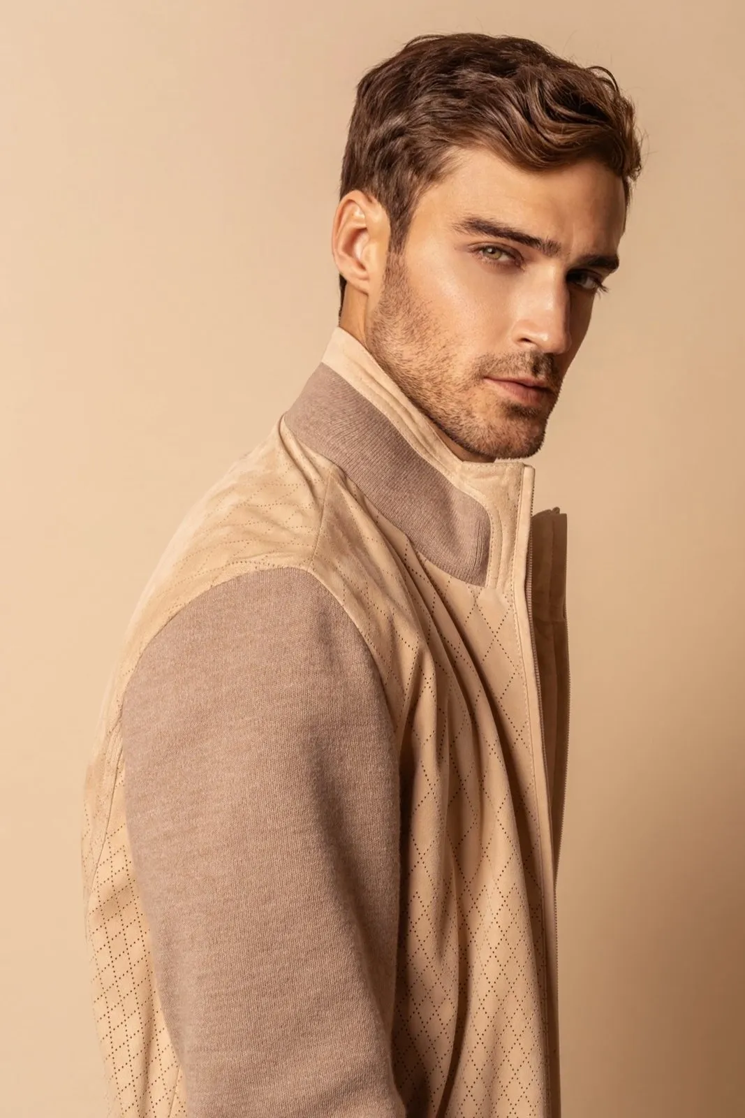 Vanguard Suede and Wool Jacket