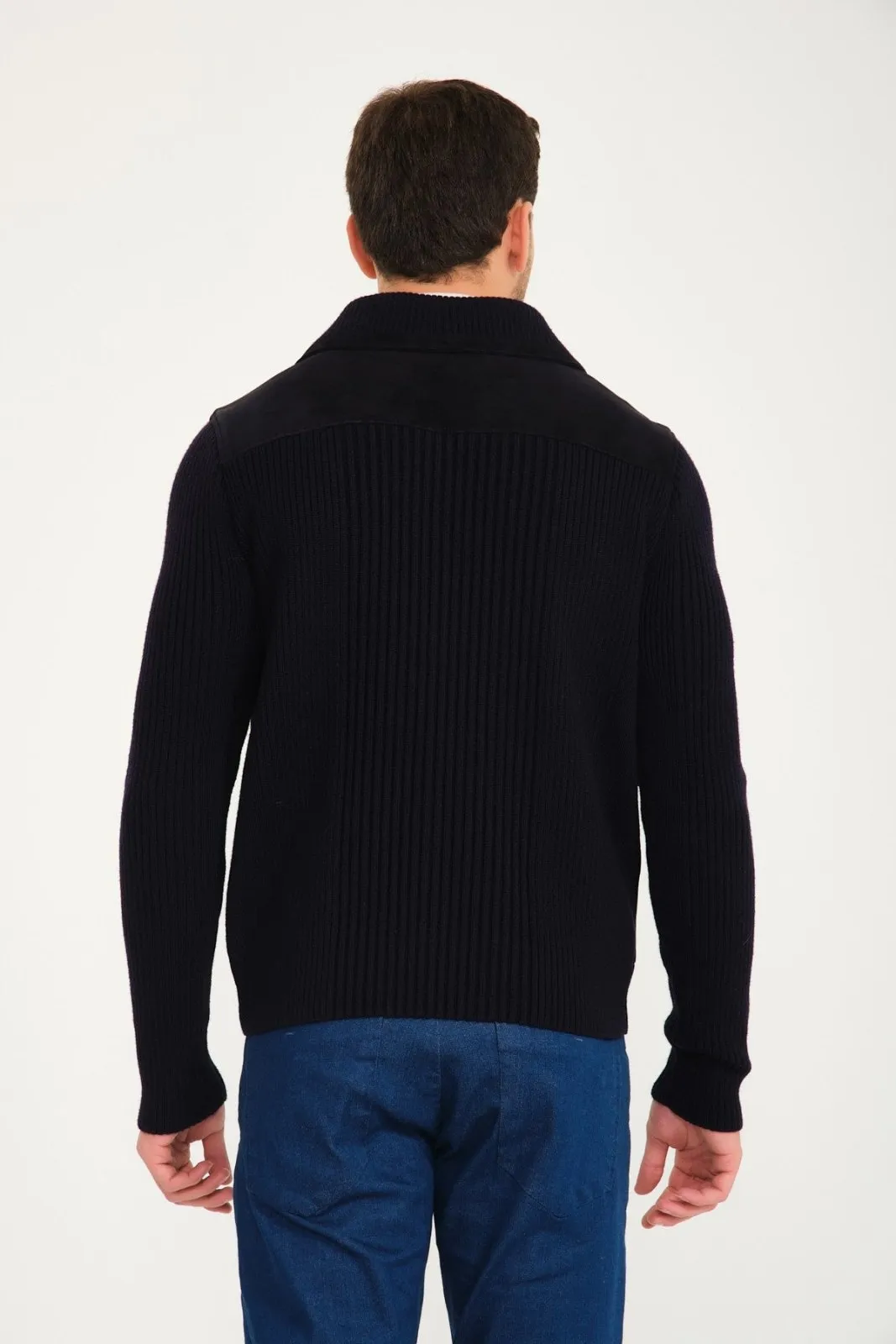Vanguard Suede and Wool Jacket