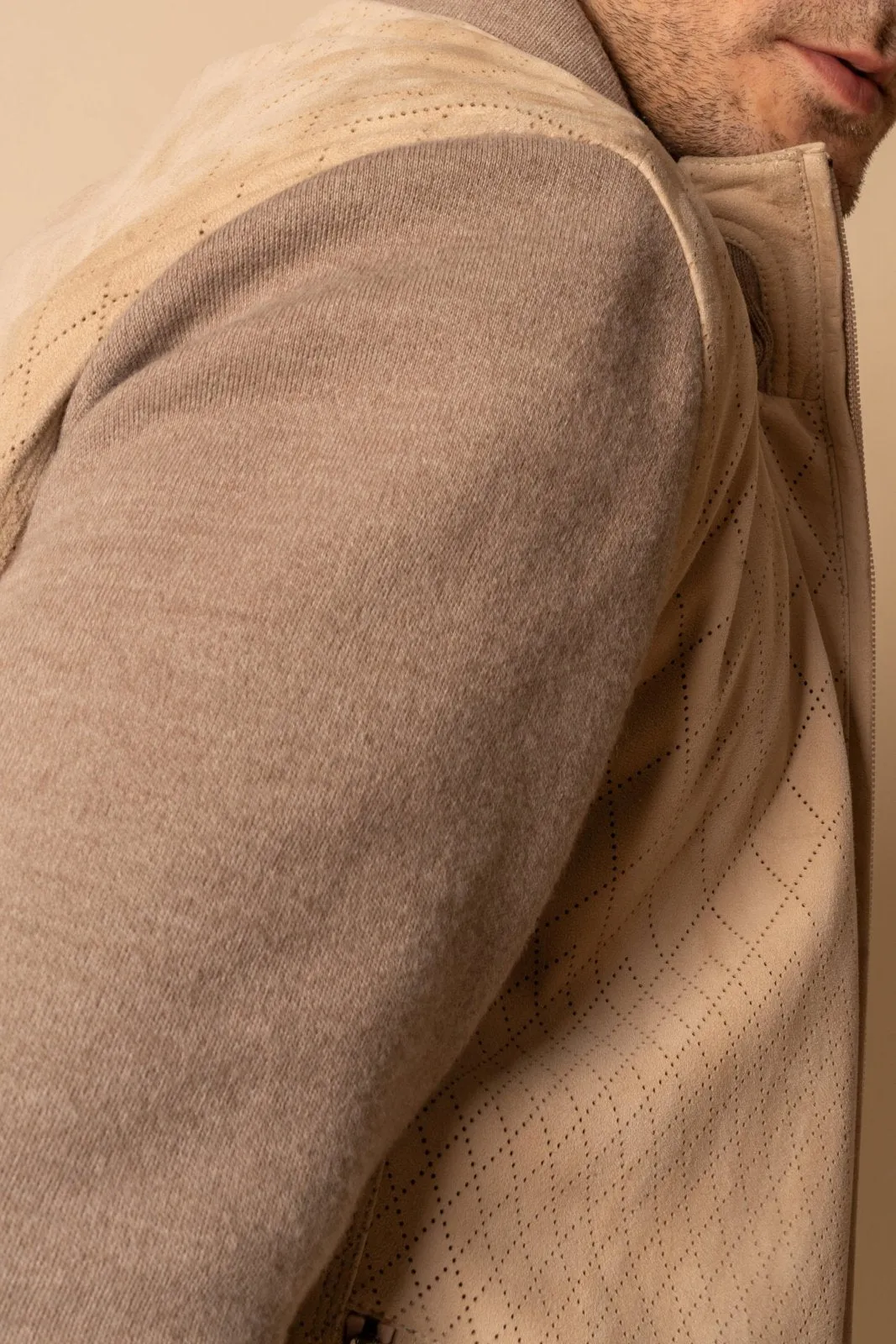 Vanguard Suede and Wool Jacket
