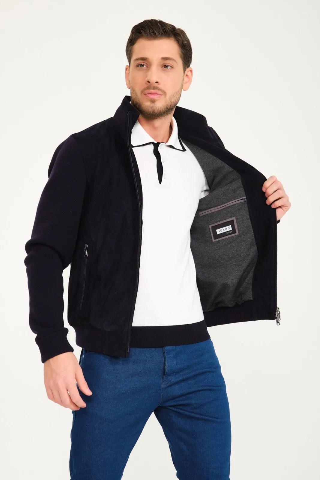 Vanguard Suede and Wool Jacket