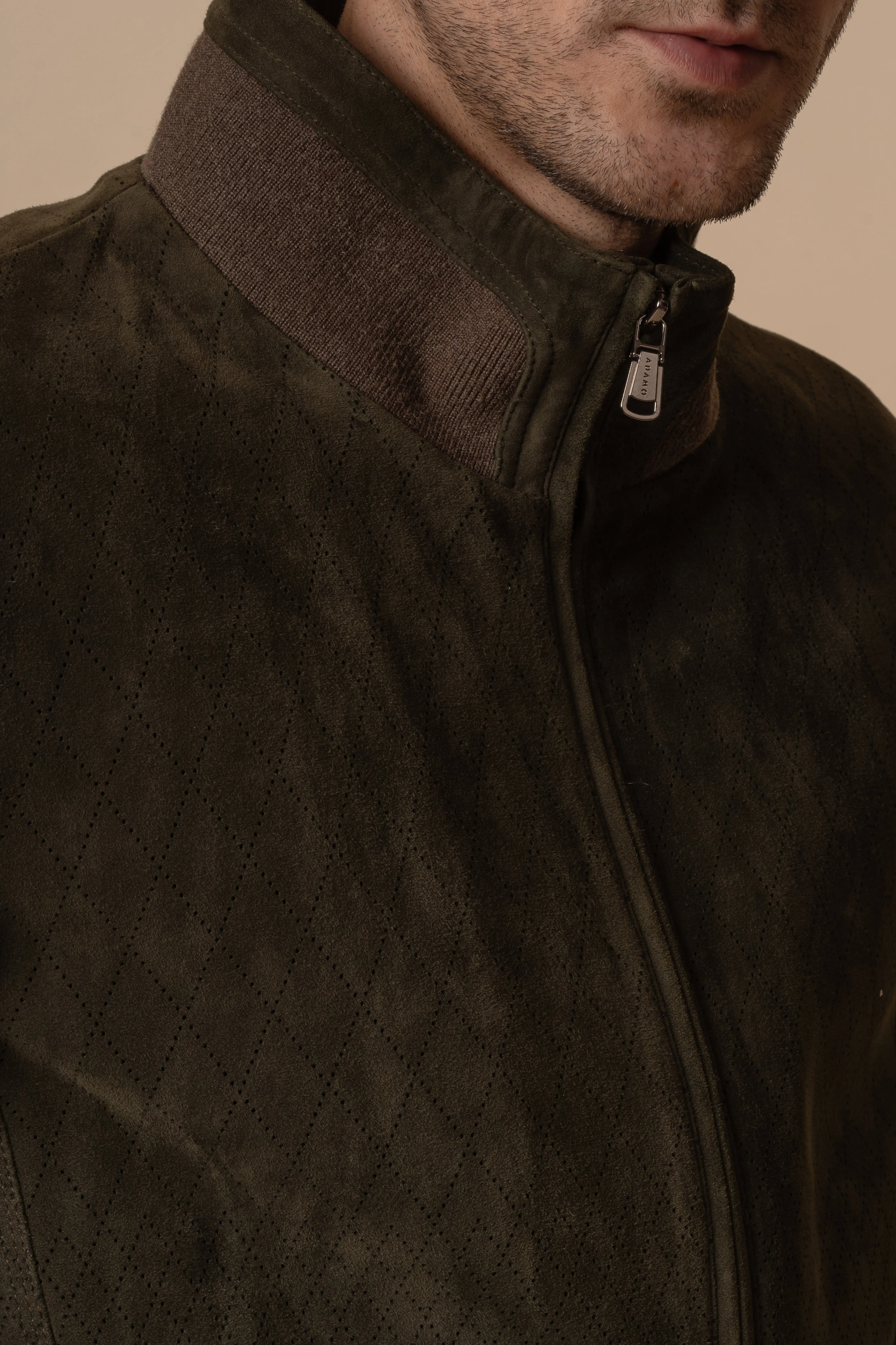 Vanguard Suede and Wool Jacket