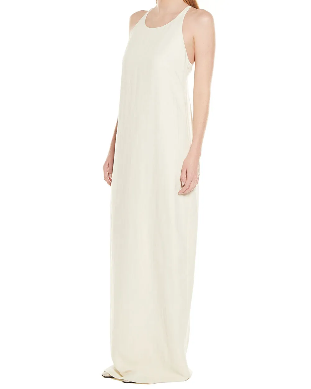 Vanilla Monili Strap Column Maxi Dress