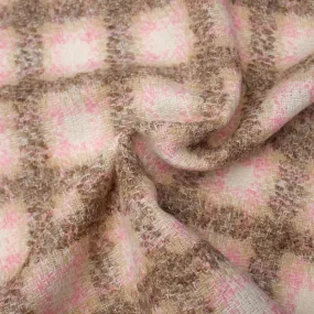 Vero Pink Check Wool
