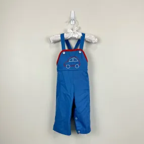 Vintage Blue Car Overalls 6-9 Months