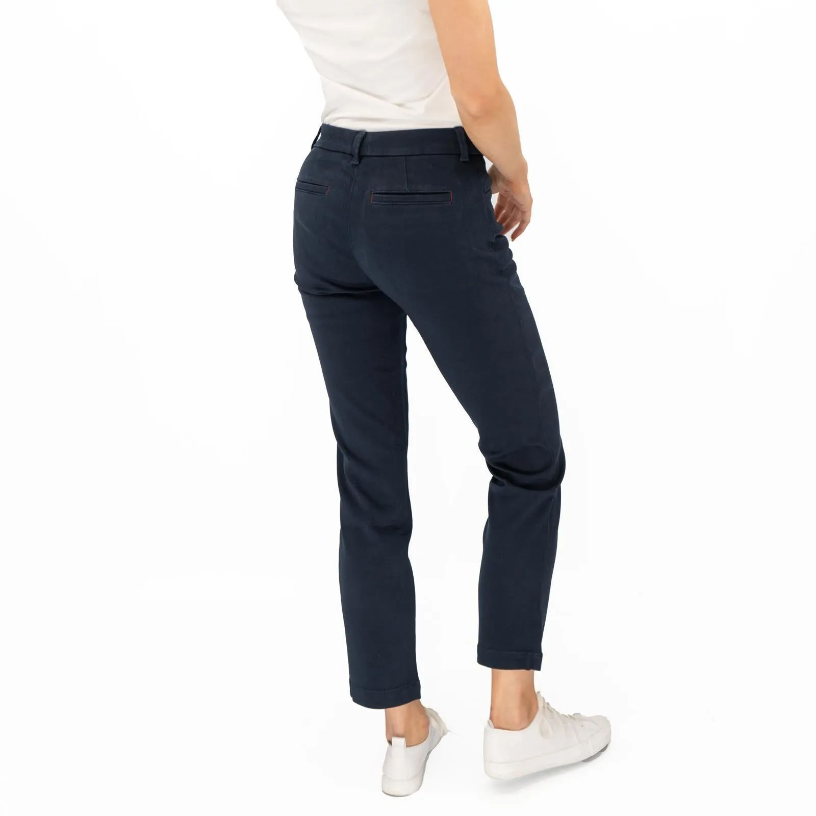White Stuff Sienna Stretch Trousers Dark Navy