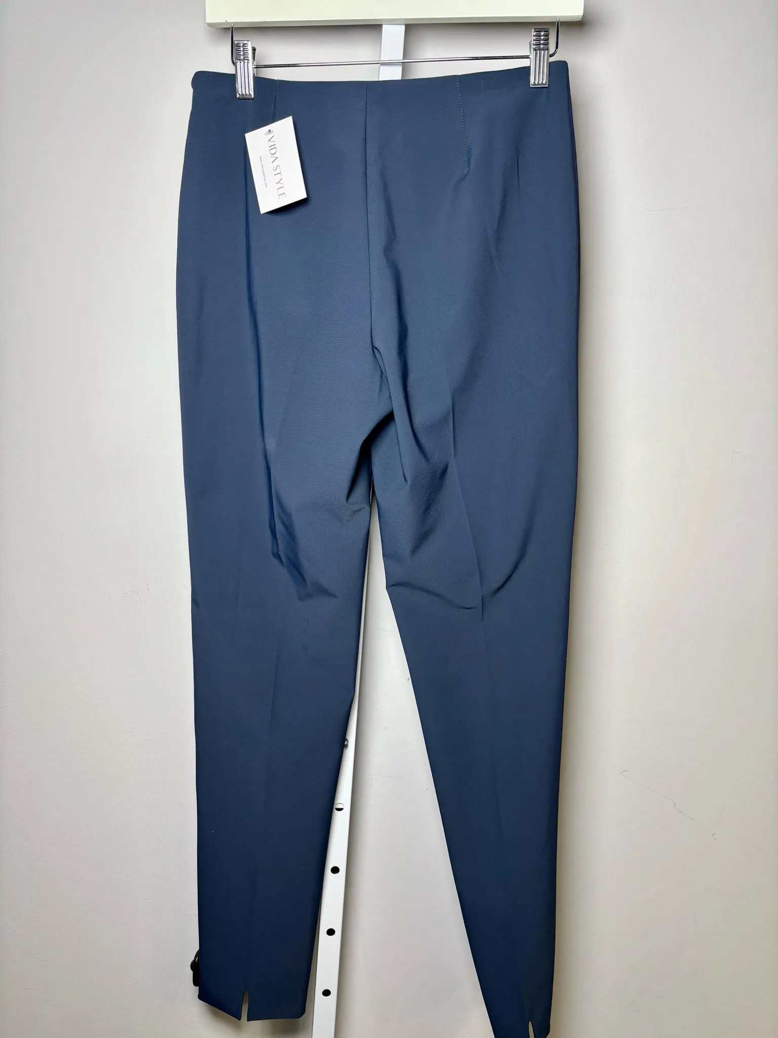 Women Size S Peace of Cloth Blue Travel Wrinkle-Free Pants
