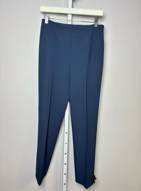 Women Size S Peace of Cloth Blue Travel Wrinkle-Free Pants