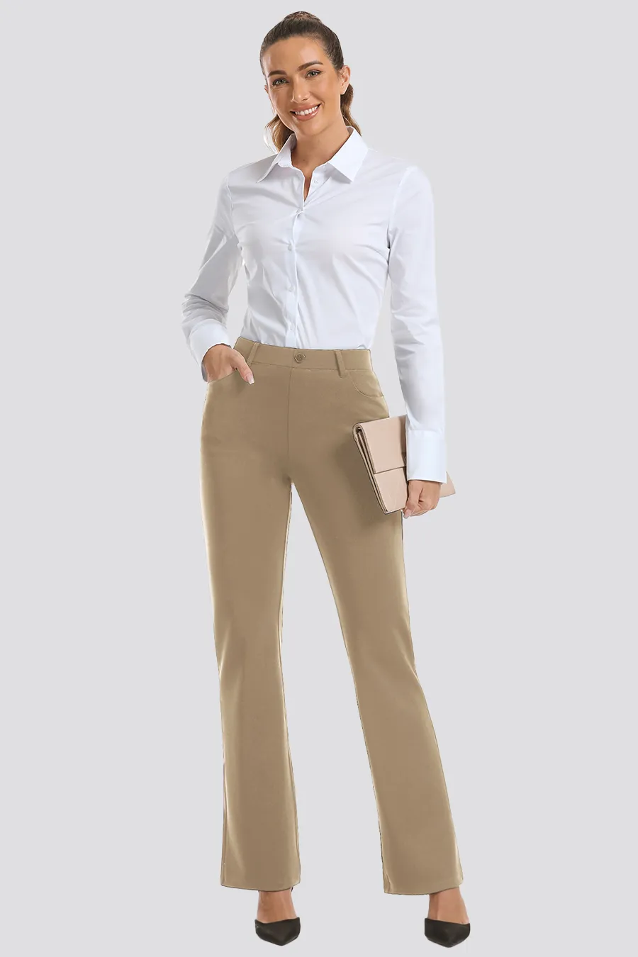 Women's Business Casual Work Pants  | Bootcut 30''