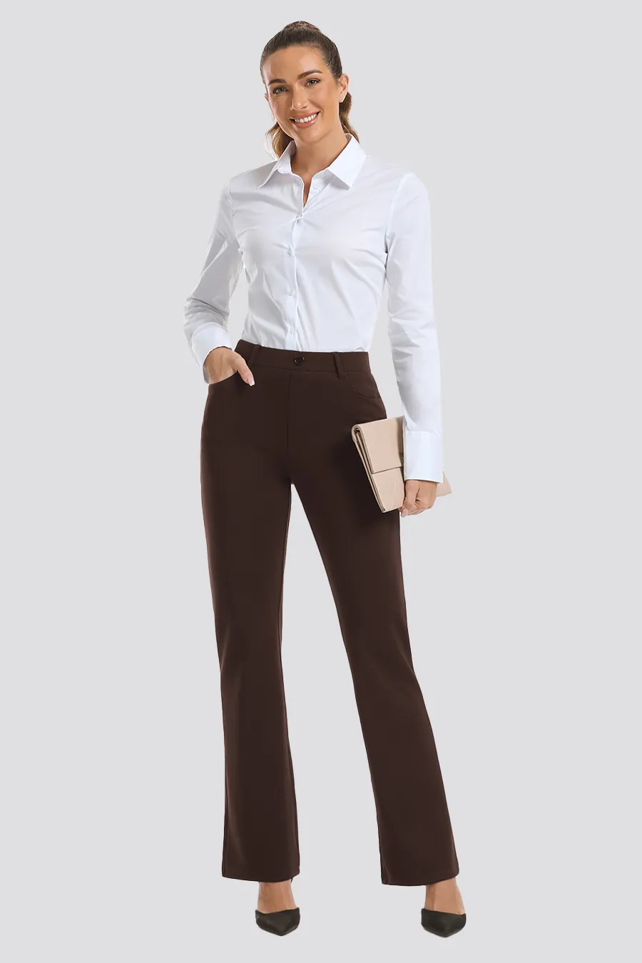 Women's Business Casual Work Pants  | Bootcut 30''