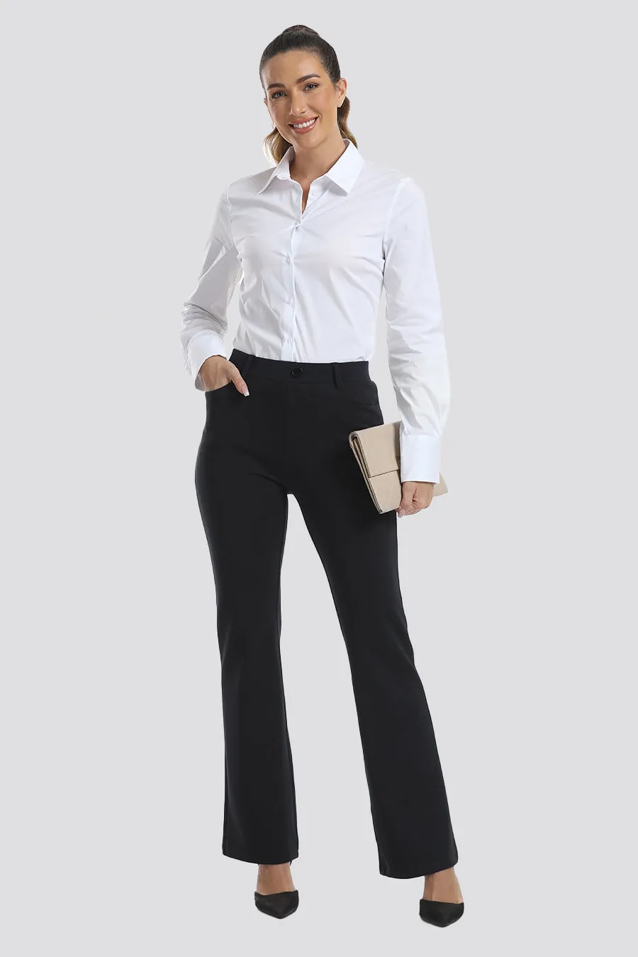 Women's Business Casual Work Pants  | Bootcut 30''