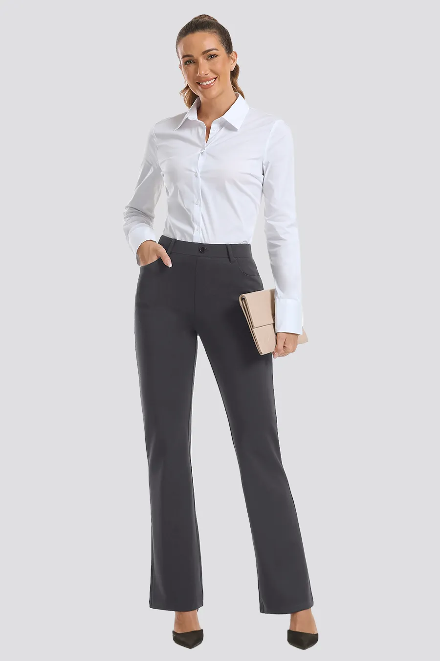 Women's Business Casual Work Pants  | Bootcut 30''