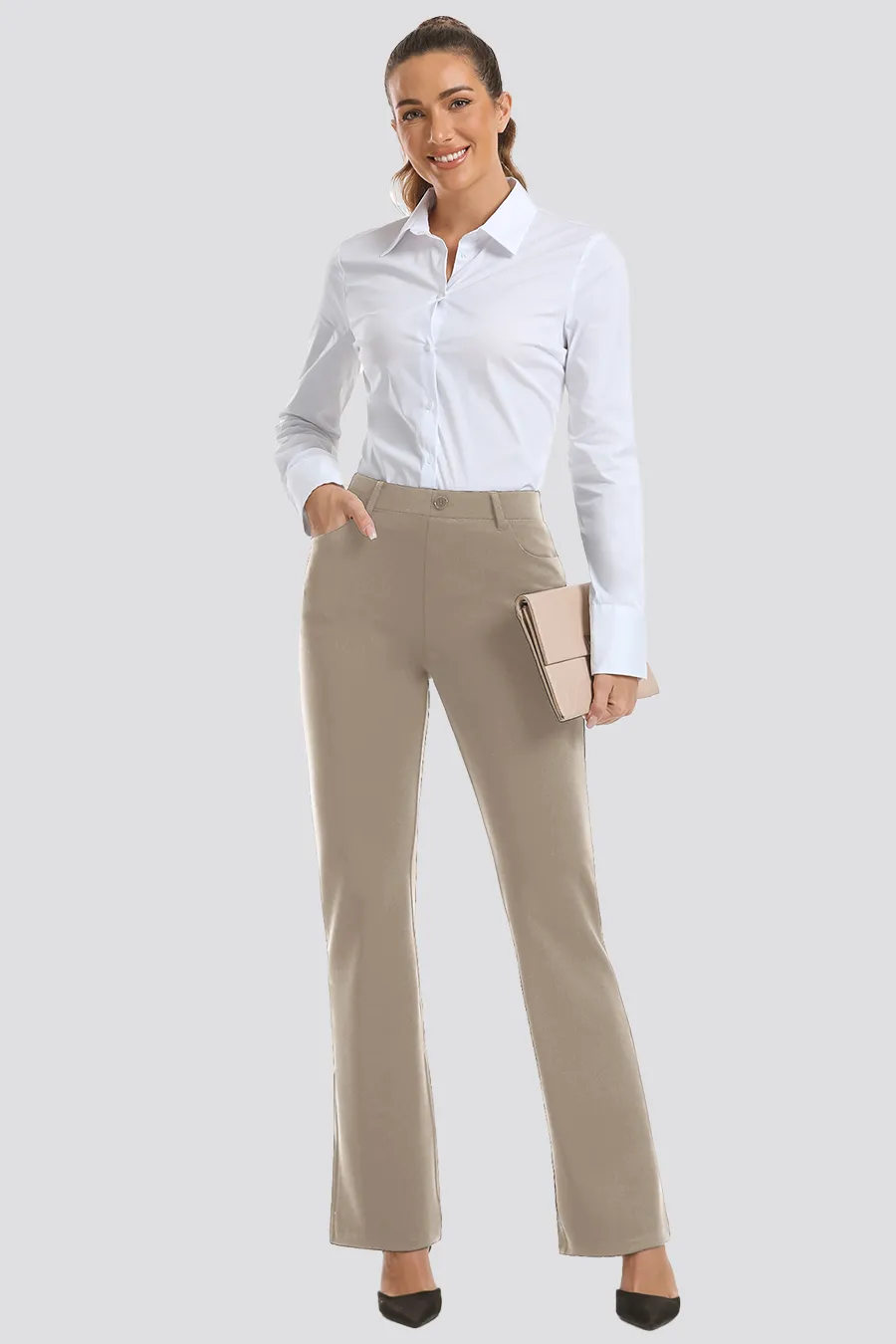 Women's Business Casual Work Pants  | Bootcut 30''
